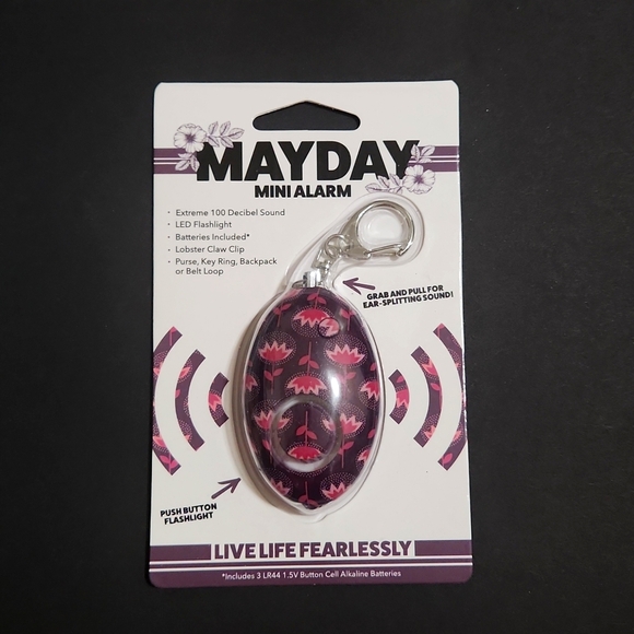 MAYDAY MINI ALARM KEYCHAIN - Picture 1 of 4
